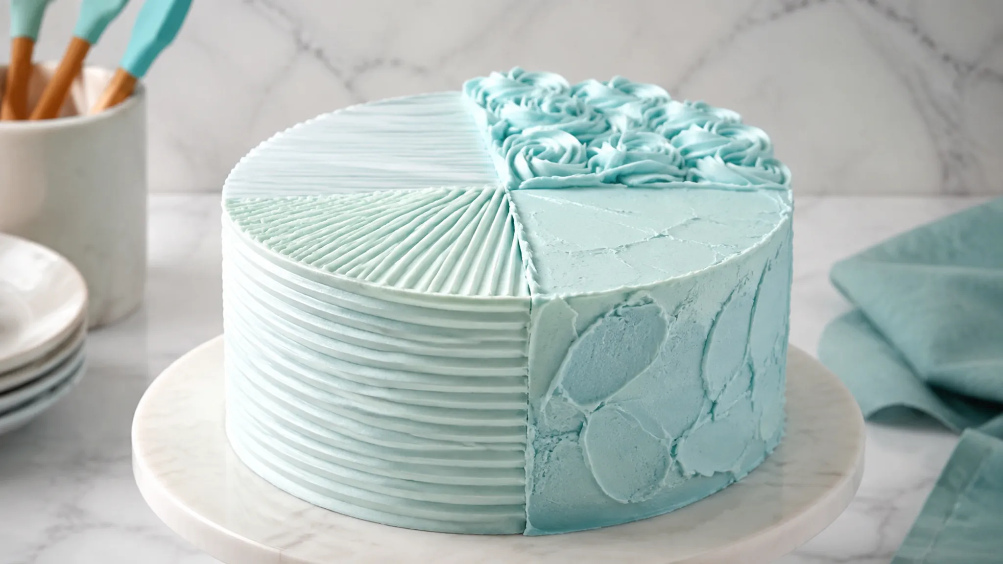 Cake Finishes and Surface Textures