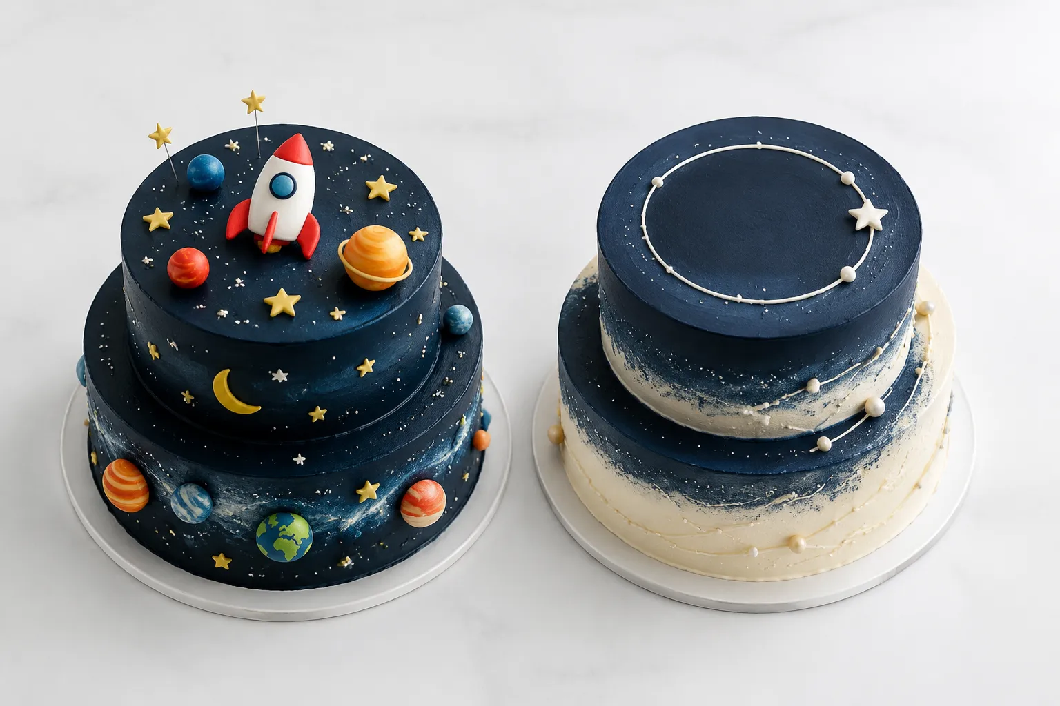 Literal vs Subtle Themed Cake Design