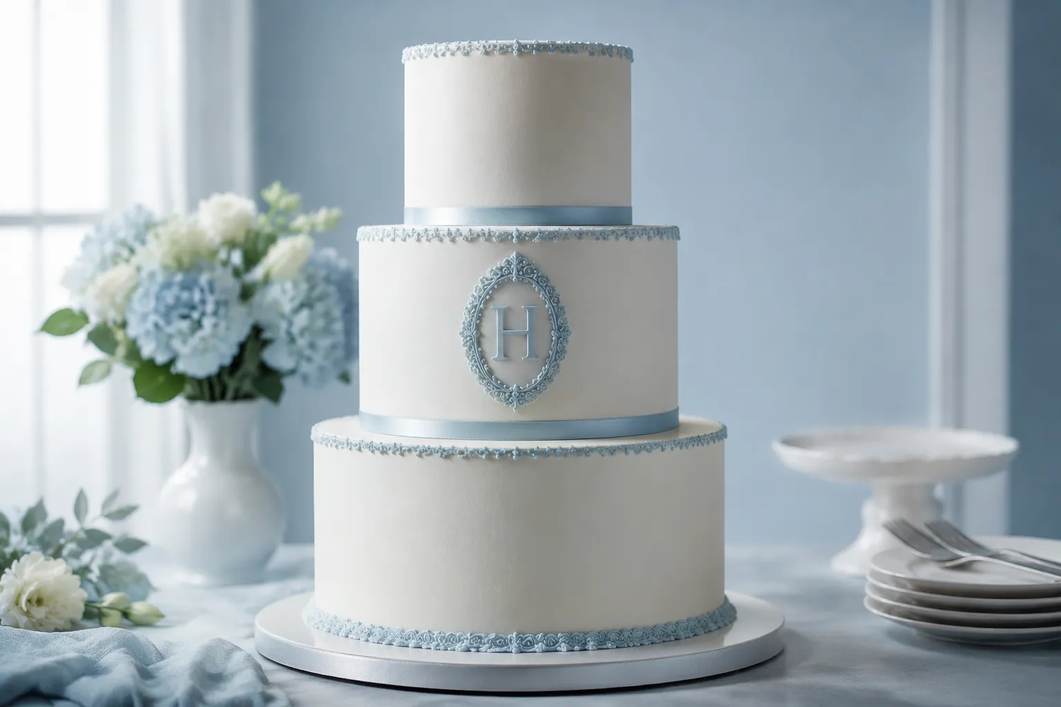 Where to Place an Accent Color on a Cake